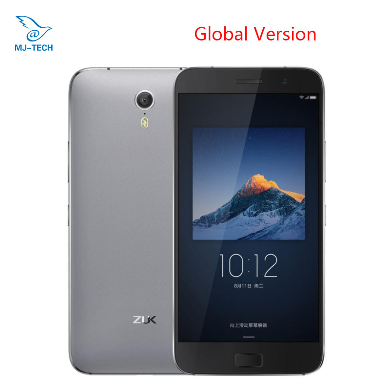 Global Version Lenovo ZUK Z1 Z1221 5.5 INCH  Snapdragon 801 Fingerprint 3GB 64GB 1080P 4100mAh 13.0MP 3G 64G Mobile Phone
